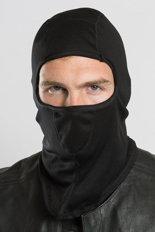 Solid Black (Helmet Liner) Balaclava - Size M/L