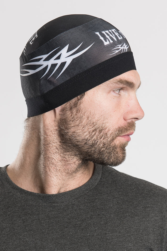 Live to Ride Skull Cap Soaker