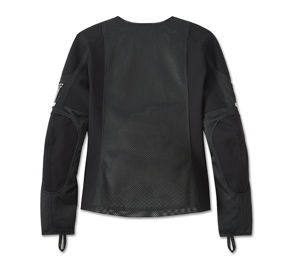 Women's H-D Shield Mesh Riding Jacket - SIZE L