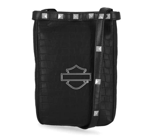 H-D B&S Croc Crossbody