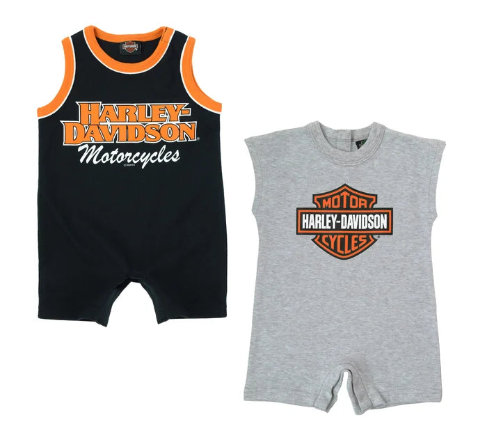 Boys Rally Collection B&S Rompers