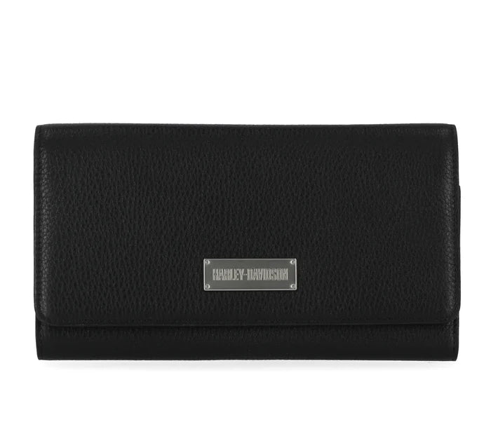 Women's Classic Leather Clutch Wallet