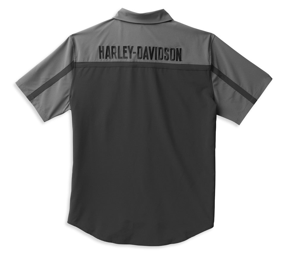 Men's Coolcore Bar & Shield Shirt - Blackened Pearl