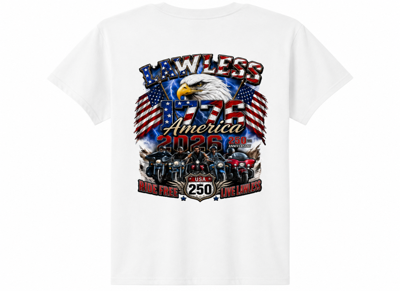 Lawless 250th Anniversary Limited Edition T-Shirt