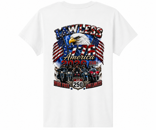 Lawless 250th Anniversary Limited Edition T-Shirt