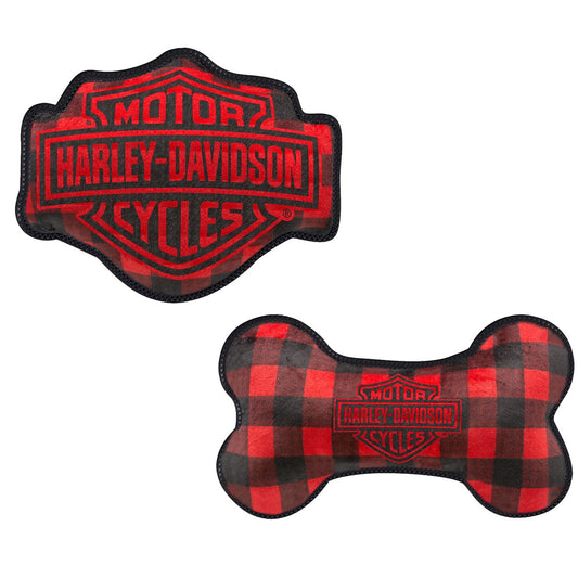 Holiday Plaid Toy Set