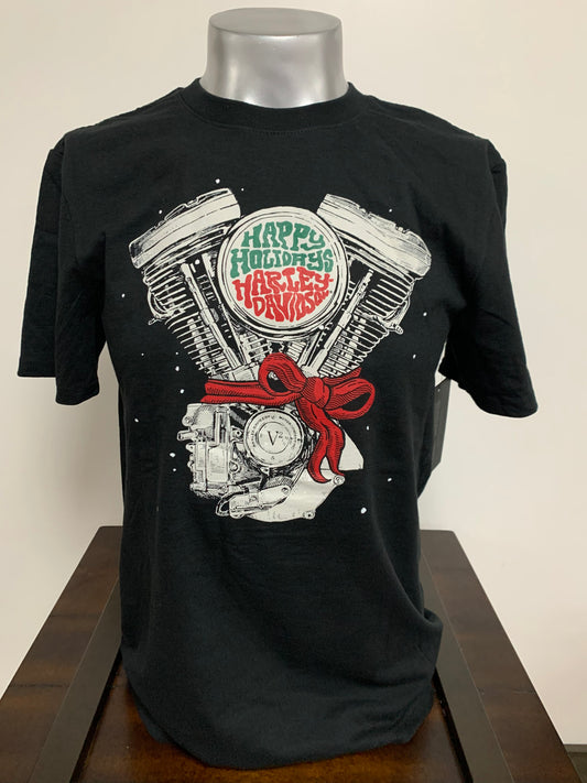 Holiday Engine Mens Short Sleeve Tee