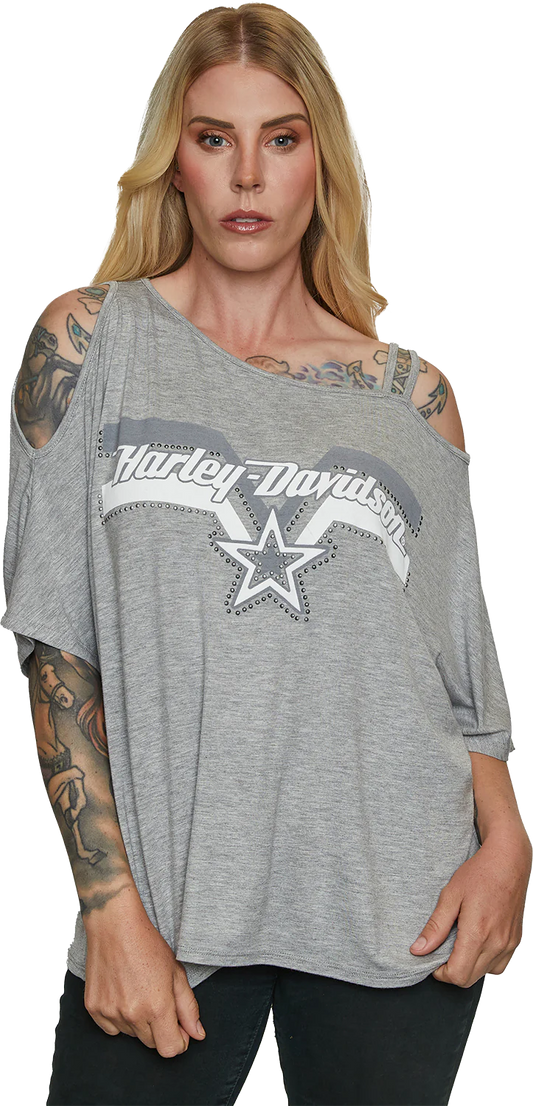 Turbo Star Women's Studded Tee