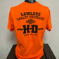 H-D Badger Men's Tee - Orange