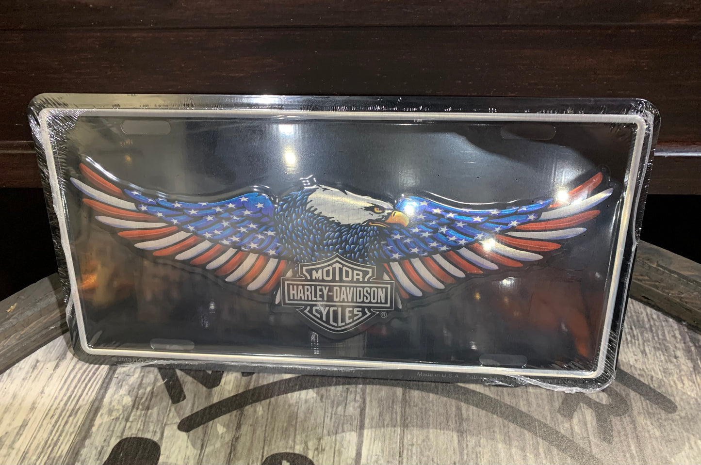 Patriotic License Plate Frame