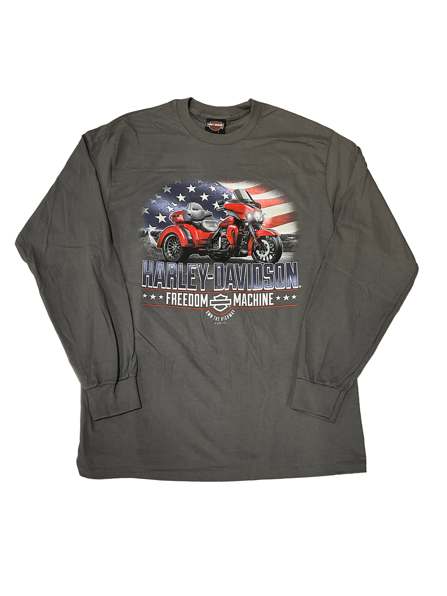 H-D Big Country Men's Long Sleeve Tee