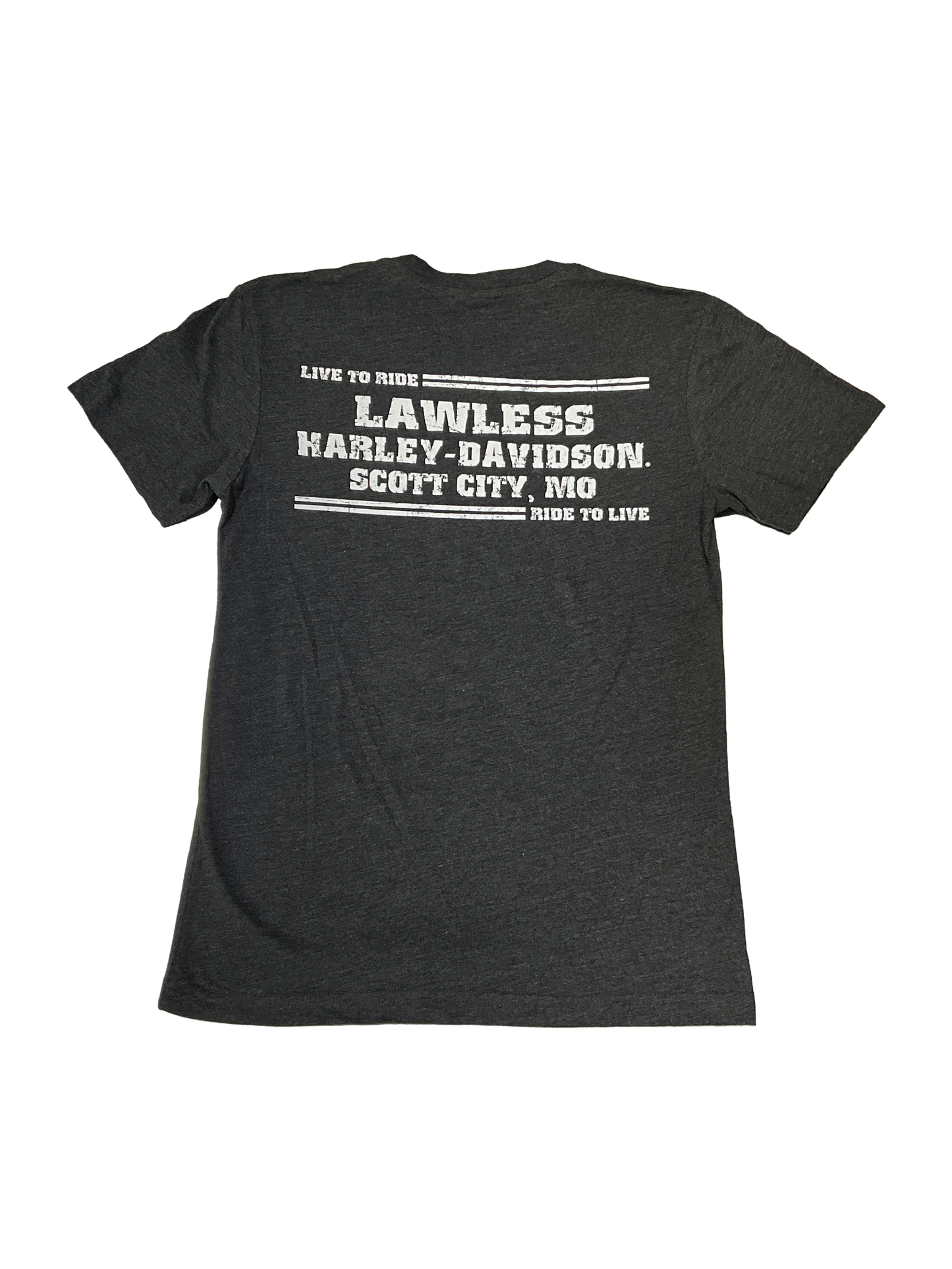H-D Vintage Black Men's Tee
