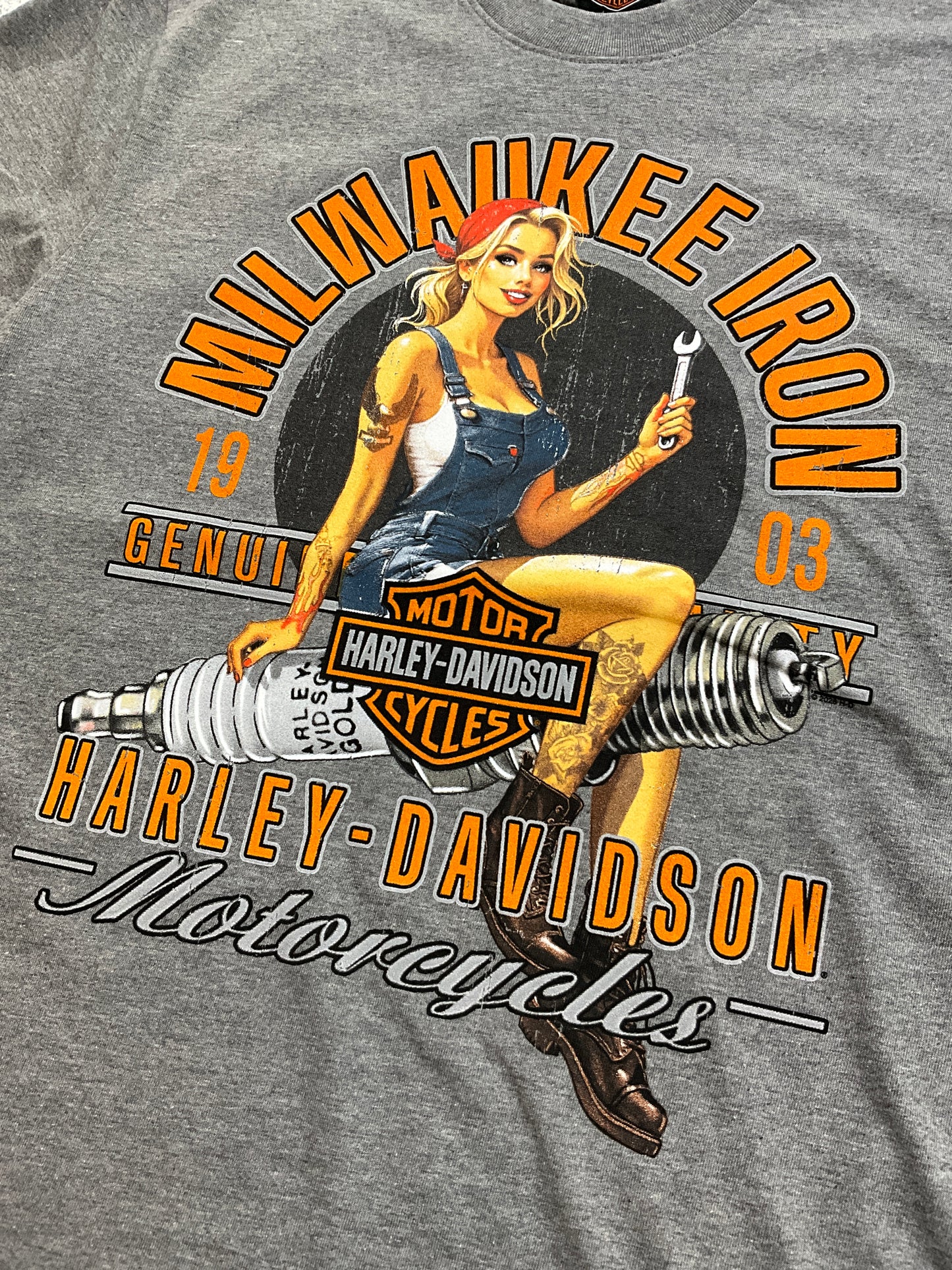 H-D "Tool Girl" Men's Tee