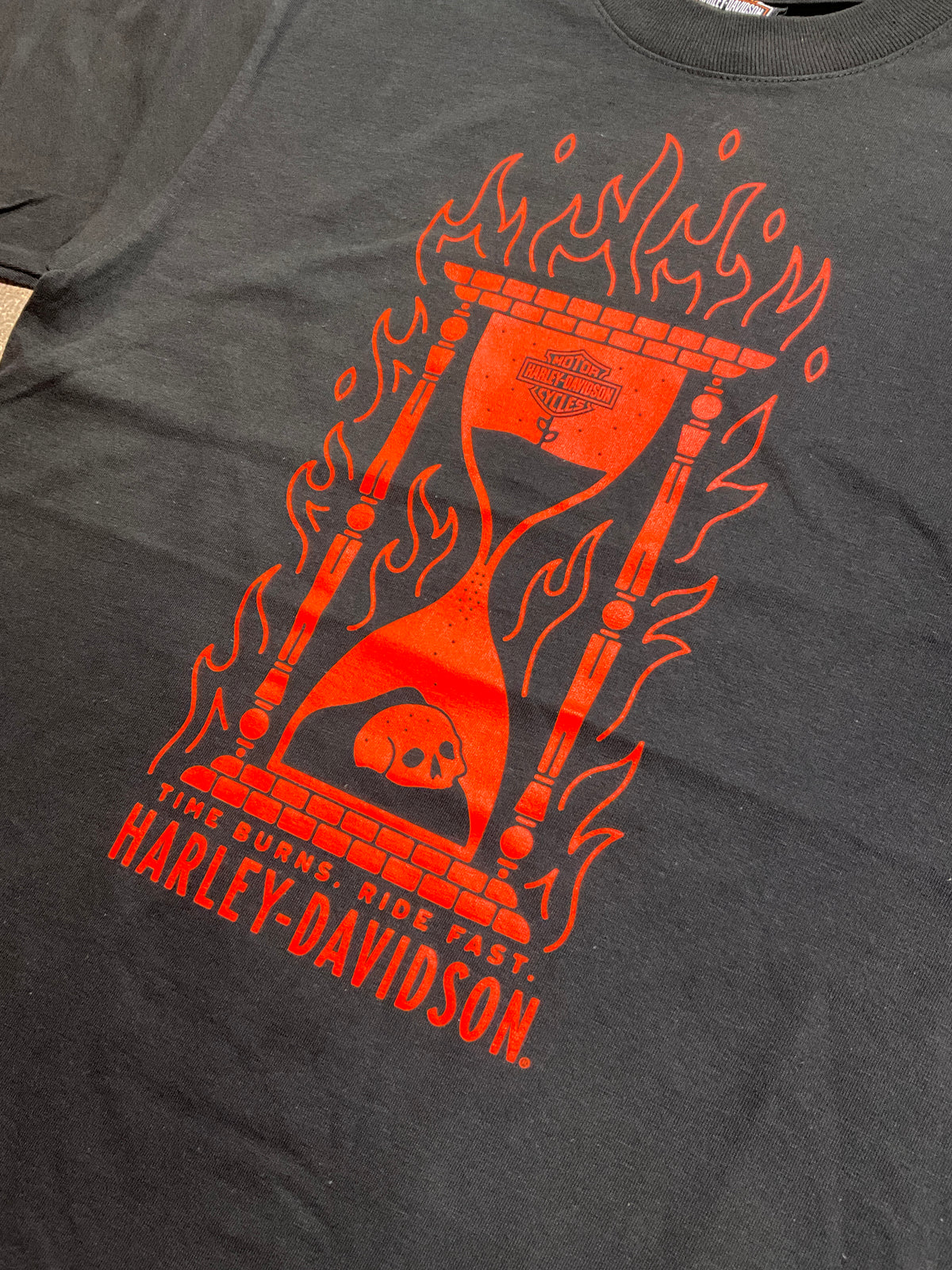 "Time Burns" Men's Short Sleeve Tee