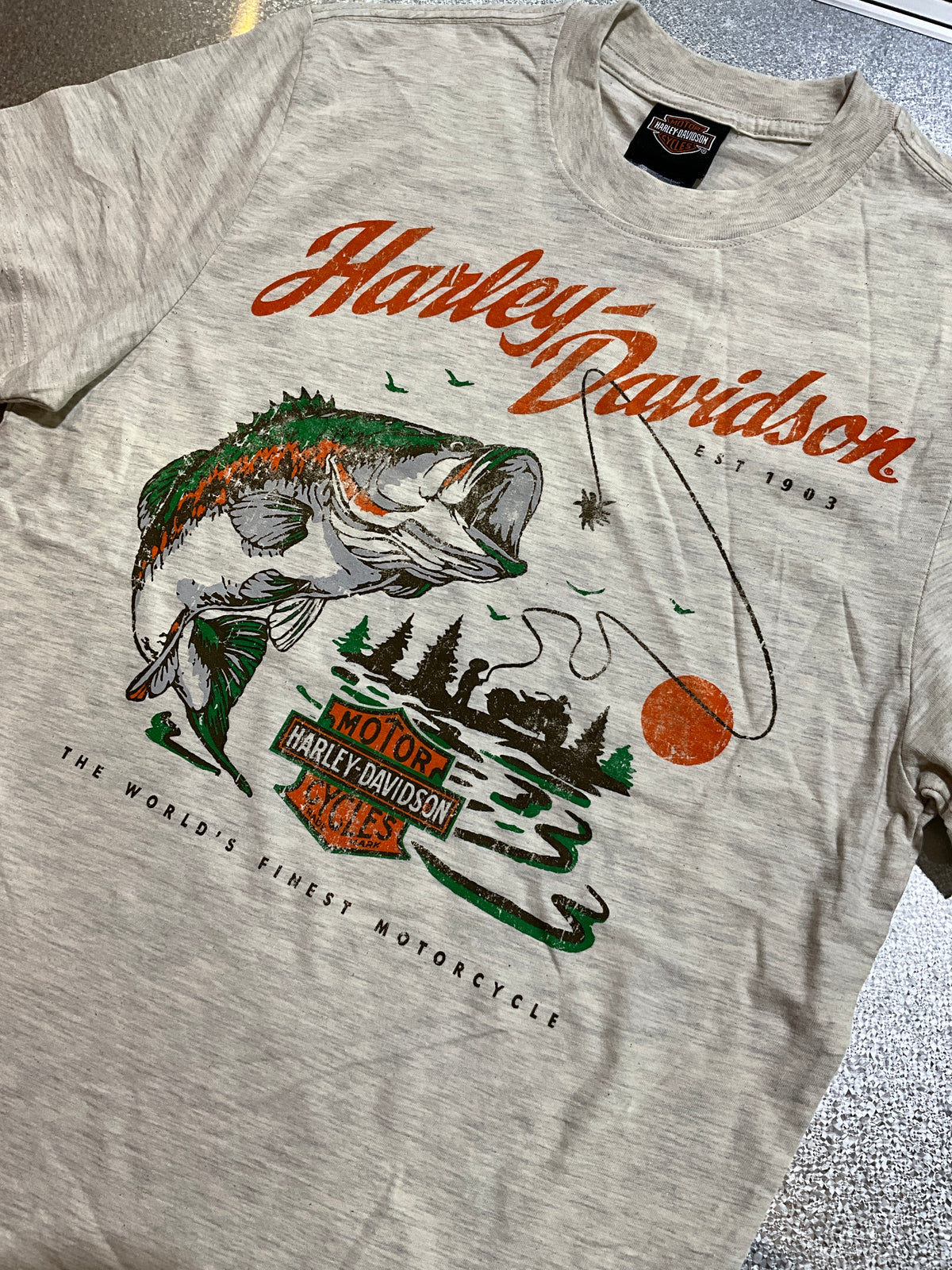 "The Big One" Natural Heather Men's Short Sleeve Tee