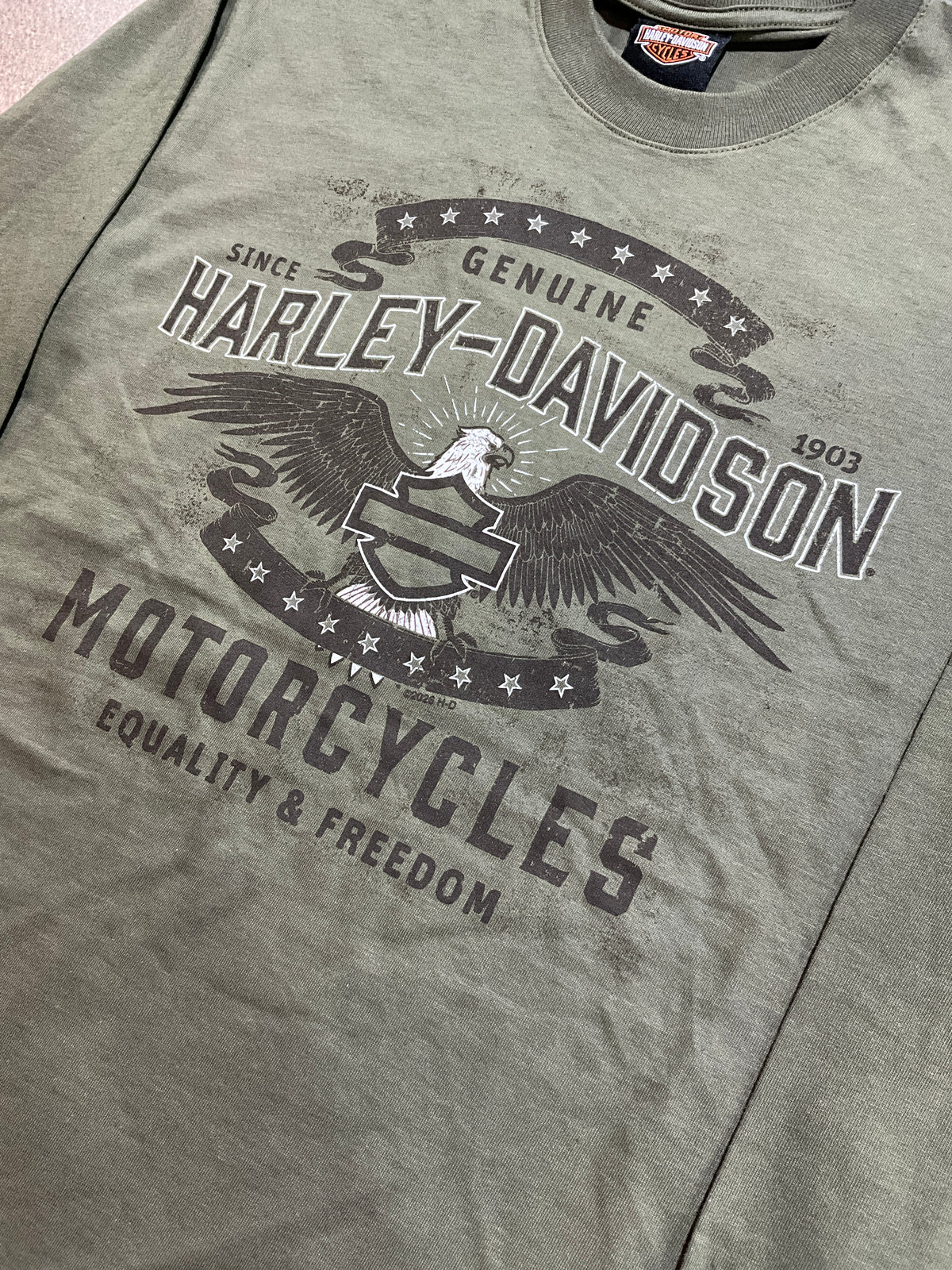 "Freedom Flight" H-D Men's Long Sleeve Tee