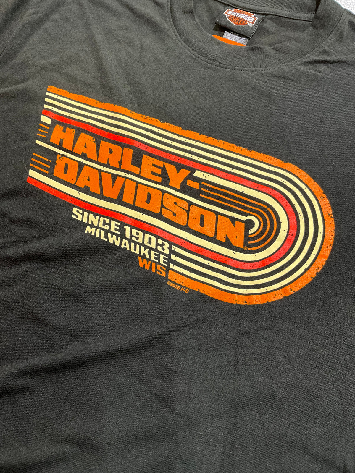 "Retro Name" H-D Men's Short Sleeve Tee