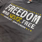 "Never Free" Men's Short Sleeve Tee