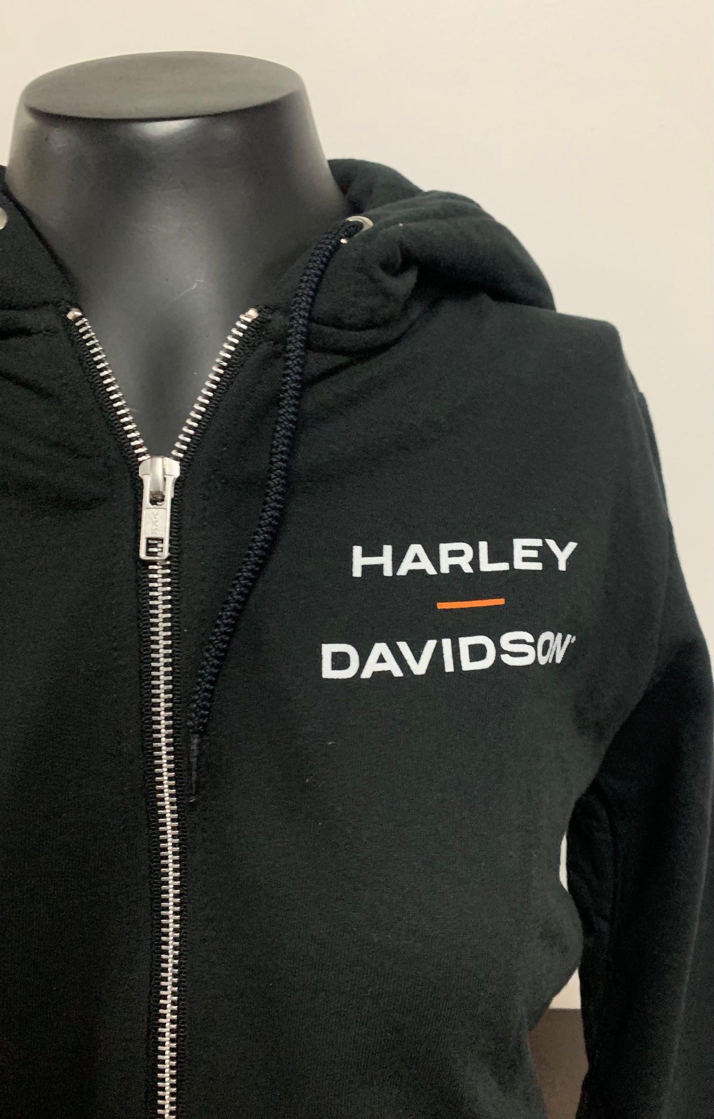 HD Modern Text Zip Up Hoodie