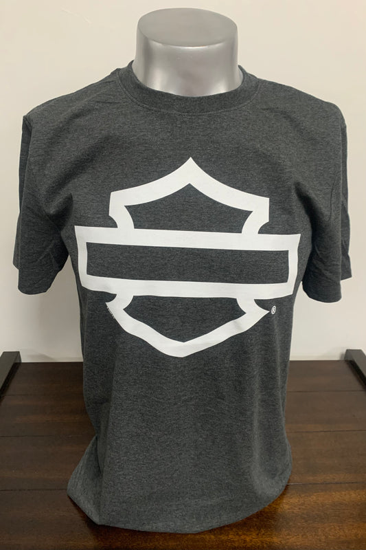 B&S Outline Grey Short Sleeve Tee