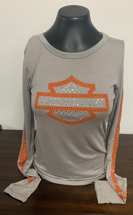 Sports Strip Bling Shirt