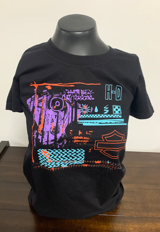 H-D Schematics Short Sleeve Tee