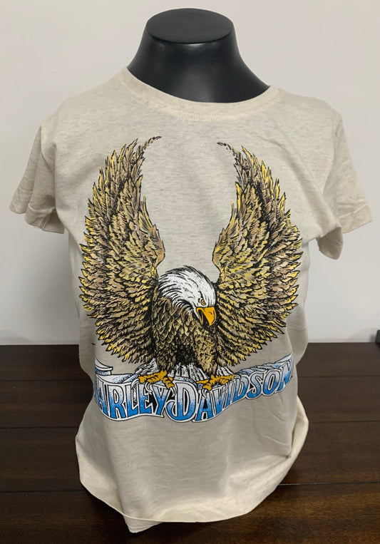 H-D Upswept Eagle Short Sleeve Tee