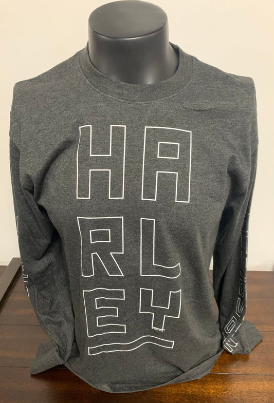 Harley Blocked Up Long Sleeve Tee