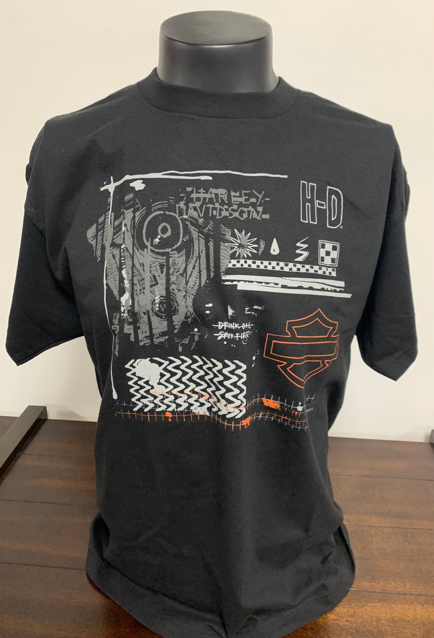 H-D Schematics Short Sleeve Tee