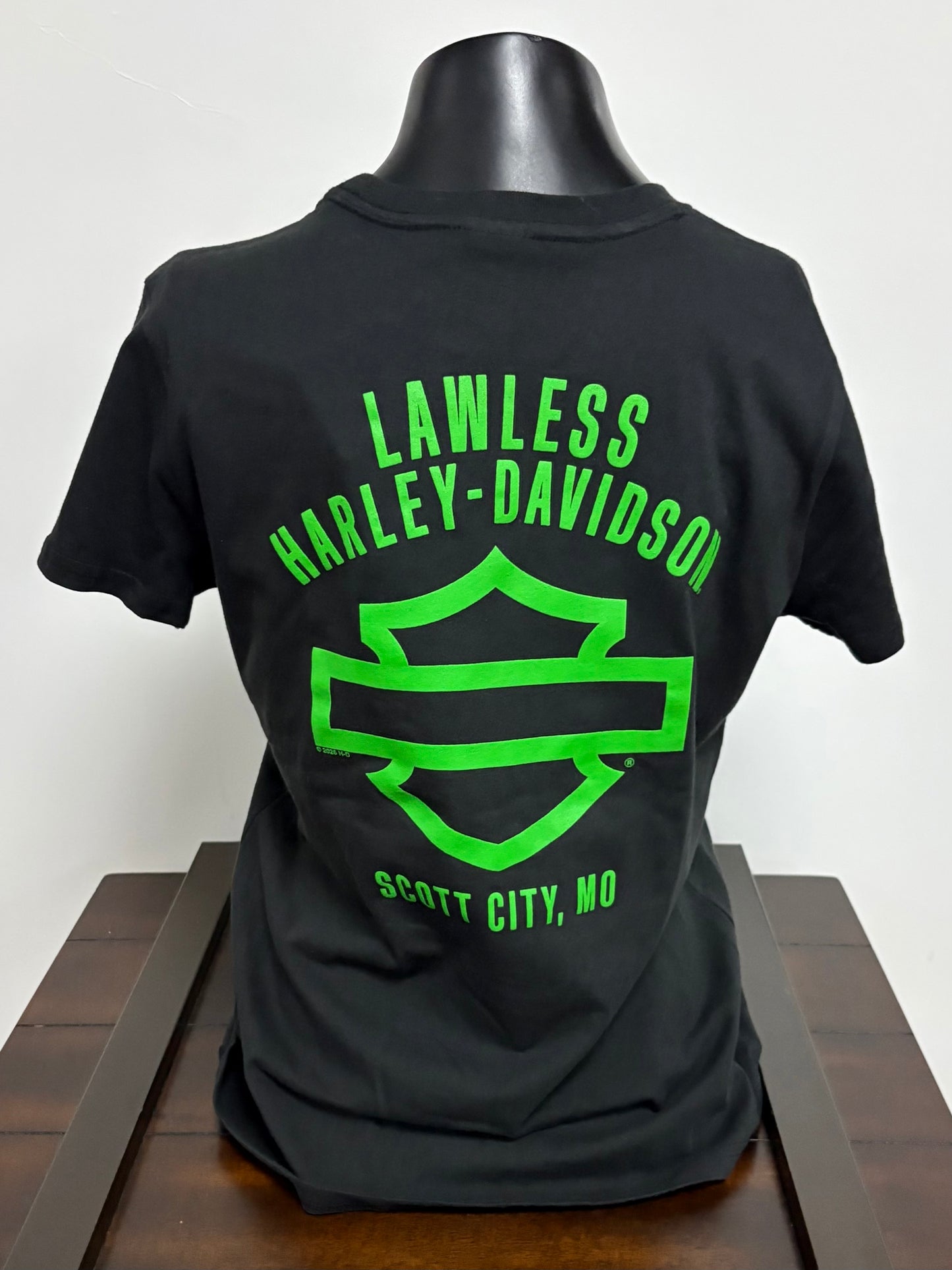 Green Foil Logo Women's Tee