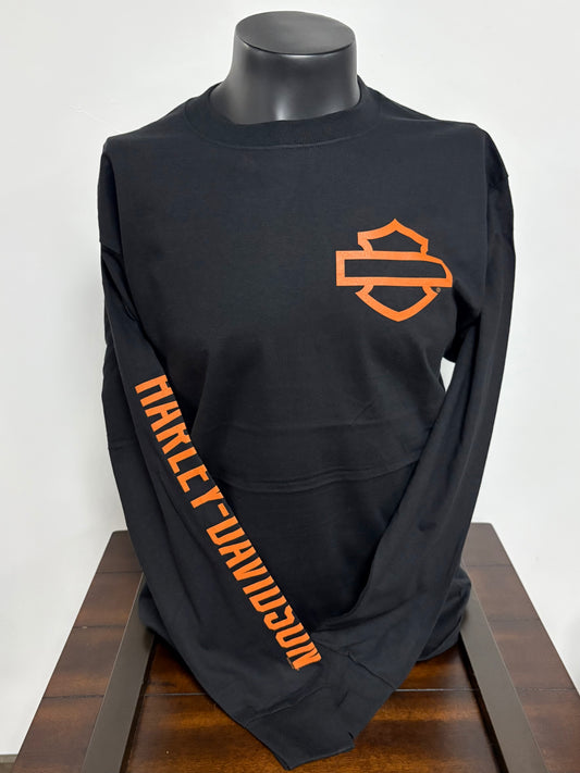 HD B&S Outline Men's Long Sleeve