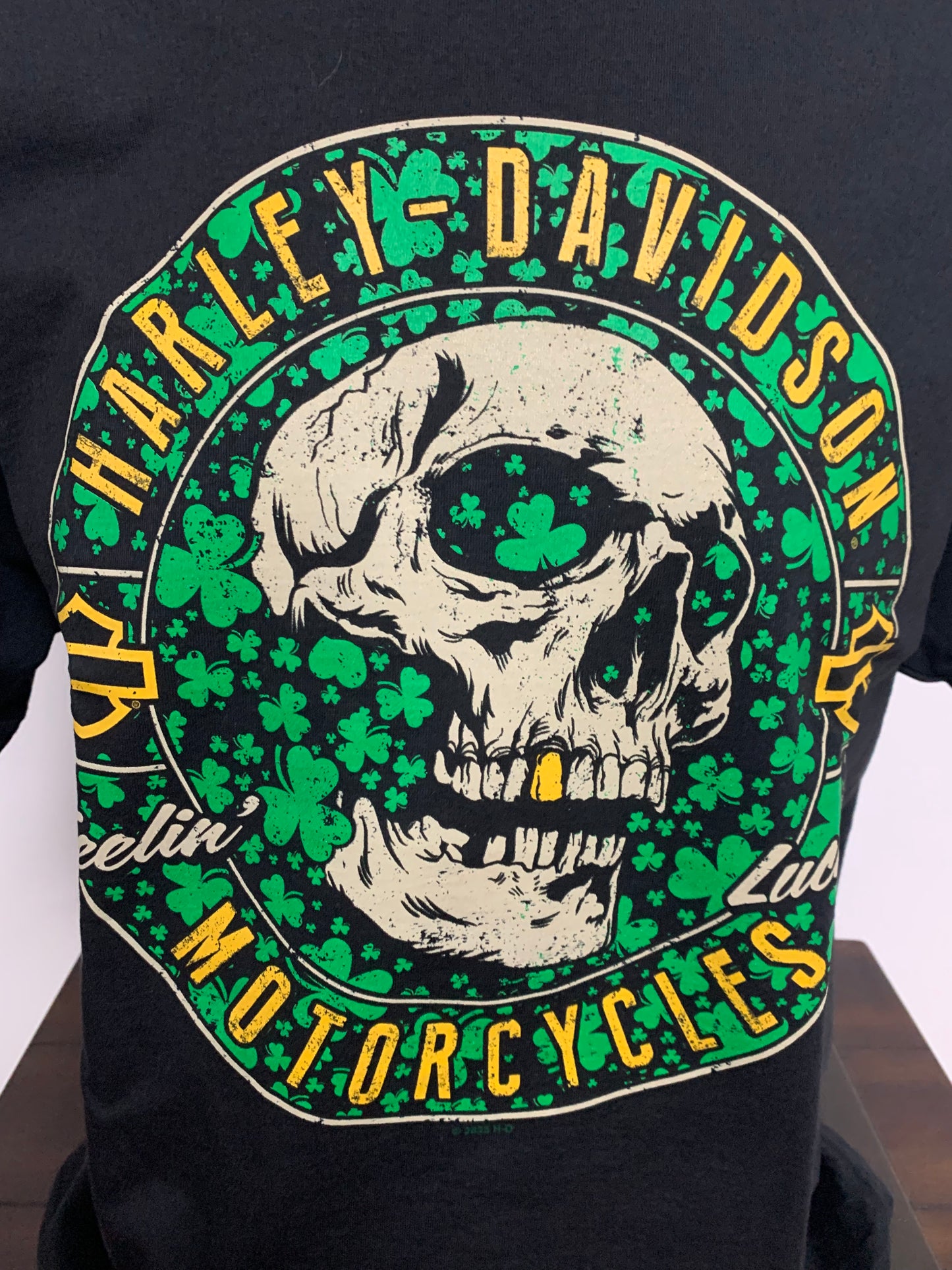 Shamrock Skull Men's Short Sleeve Tee