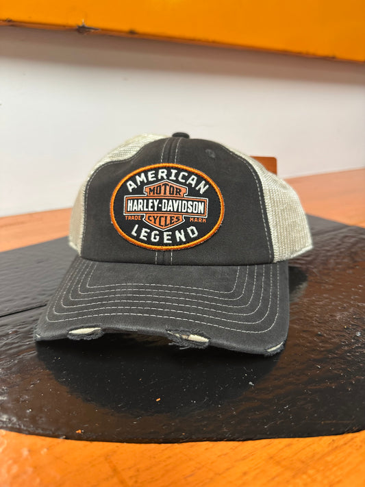 Orville Snapback Ballcap Black