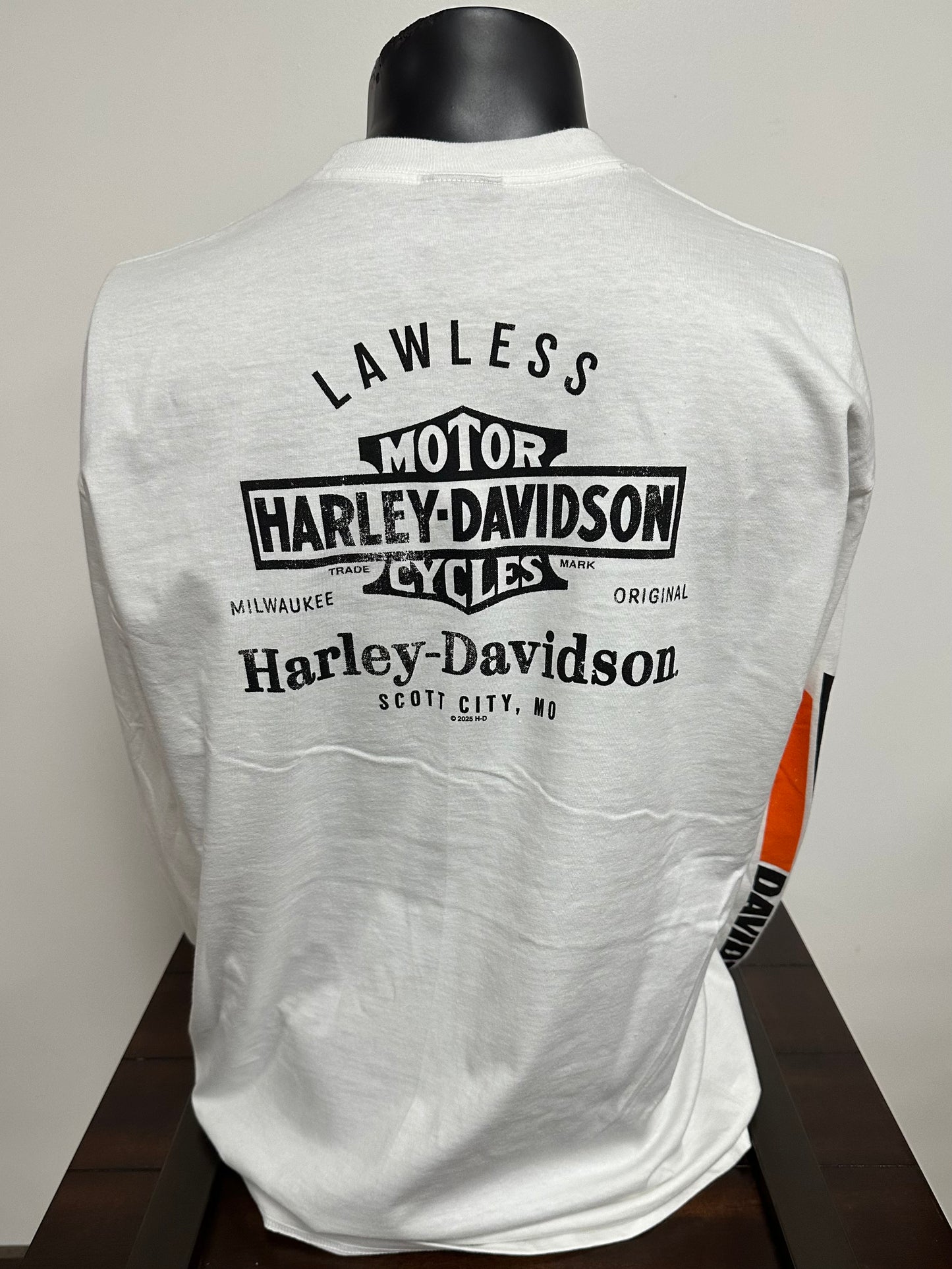 H-D VR1000 Men's Long Sleeve Tee