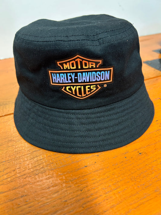 HD Little Boys' Bar & Shield Logo Toddler Twill Bucket Hat