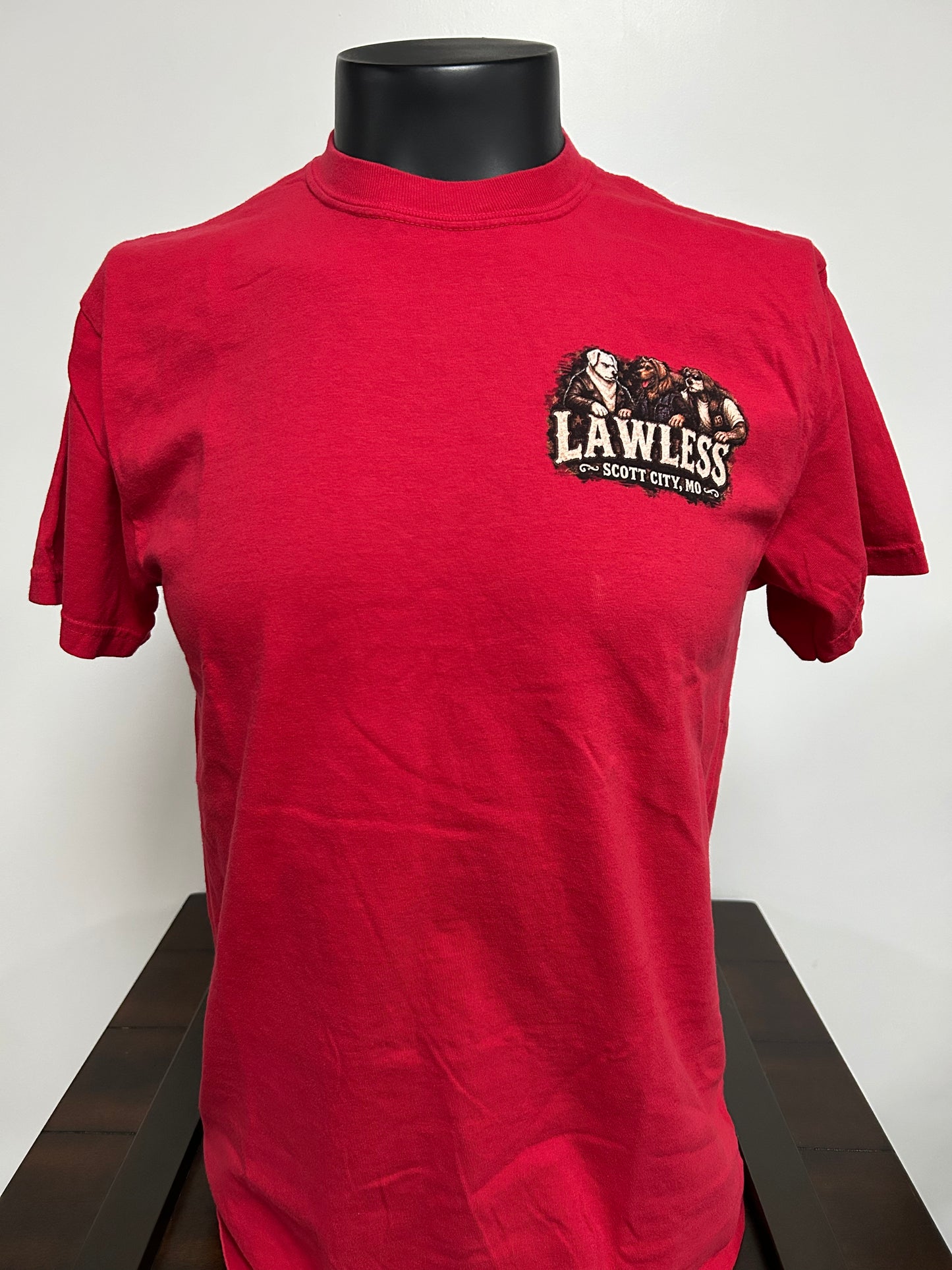 Lawless River Dog Mens Short Sleeve Tee