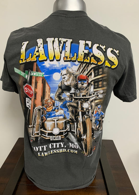 Lawless Dogs Custom Mens Short Sleeve Tee