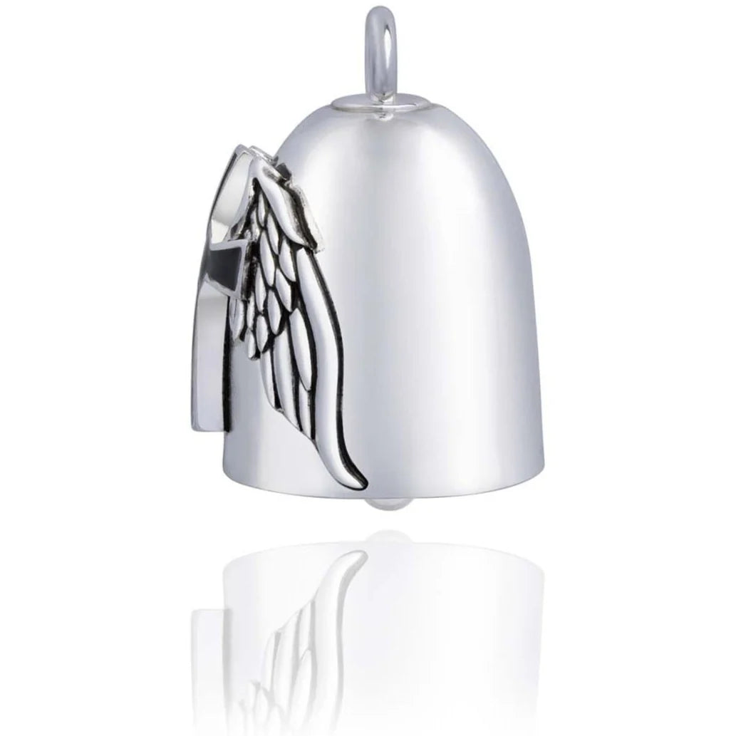 Steel Horse Jewelry Wing Cross Protector Road Ride Bell