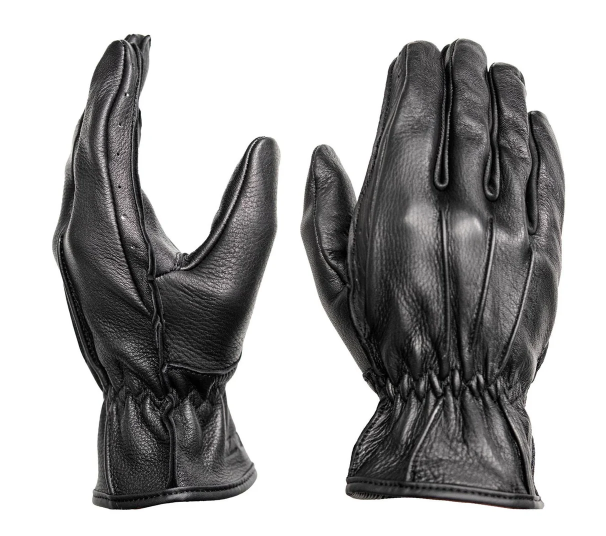 Z1R Premium Deerskin Leather Gloves with Cinch Wrist Closure
