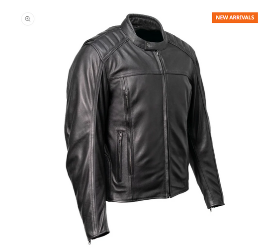 Men's Top Spot Leather Jacket