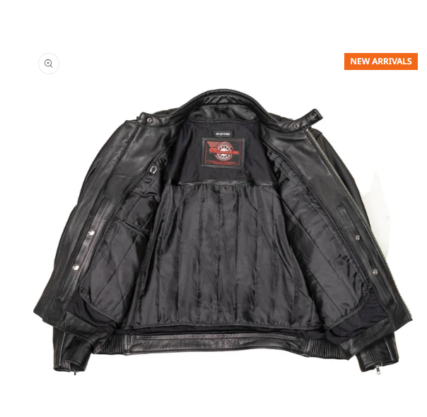 Men's Top Spot Leather Jacket