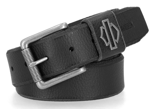 Die Cut Open B&S Belt Black
