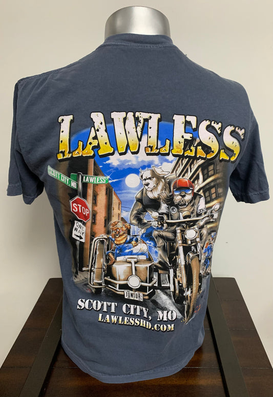 Lawless Dogs Custom Mens Short Sleeve Tee