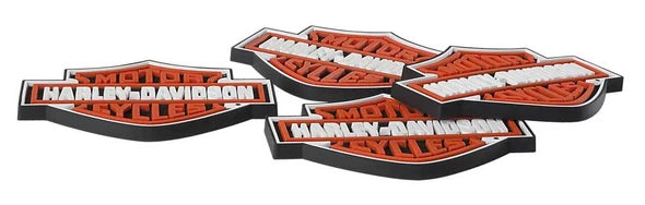Harley-Davidson® Bar & Shield Rubber Coaster Set
