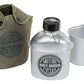 H-D Circle Logo Aluminum Canteen w/ Bowl & Canvas Pouch - 34 oz.