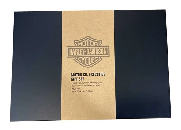Harley-Davidson® Motor Co. Executive Gift Set - Black