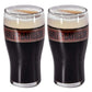 Set of Two 18 oz. Trenton Wrap Around H-D Pub Glass Set
