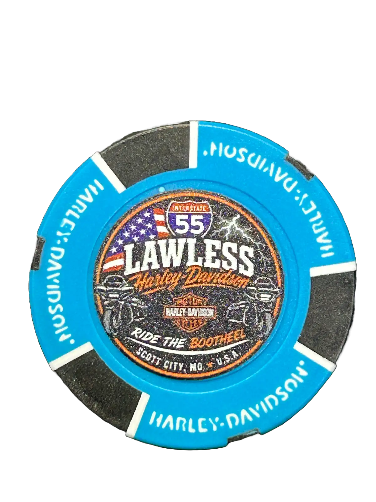 Lawless H-D Dealership Poker Chips