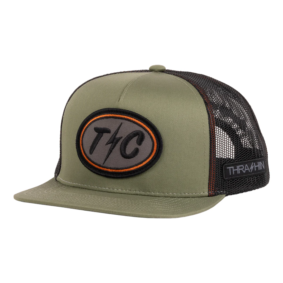 Shield Snapback - Green | Structured Curved Bill