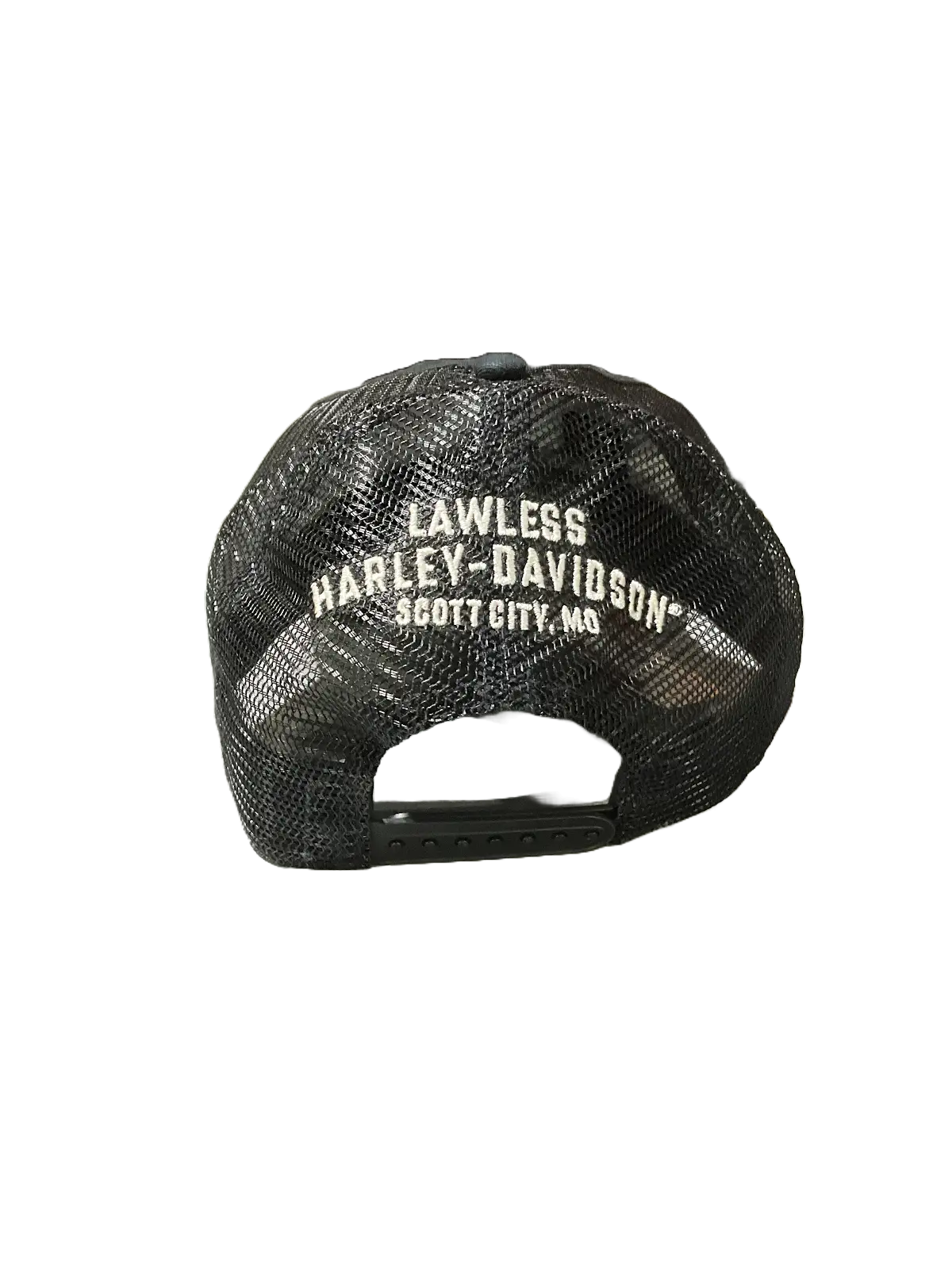 Women's Pink Bar & Shield 6-Panel Trucker Curved Bill Hat